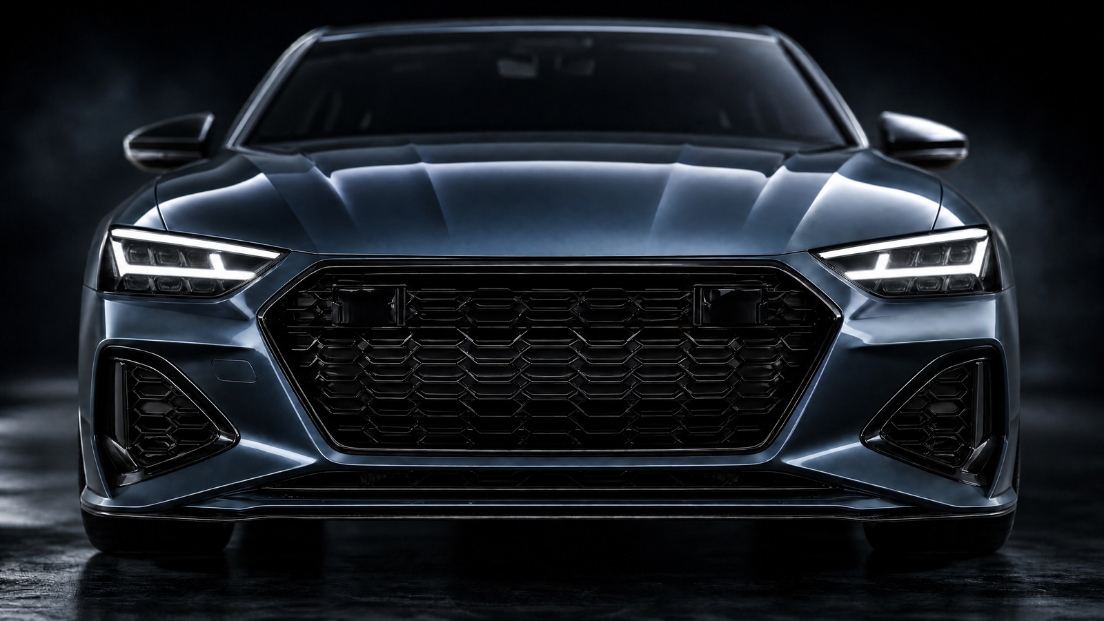 car front glossy